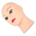 thumbnail image 3 of Bald Training Head, Mannequin Head Model PVC Manikin Head  For Home For Salon, 3 of 8