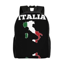 Carry On Backpack Italy Map Flag Travel Laptop Backpack For Women Men Traveling Business Hiking Casual Gym