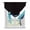 Blue, variant on Grey Black Geometric Tie Up Curtains for Window, Thermal Insulated Balloon Shade Adjustable Rod Pocket Curtains Valance Panels for Kitchen Bathroom Cafe 34 x 45 Modern Abstract Lines Color Blocks