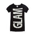 thumbnail image 2 of Justice Girls ROCK Knit Sweater, Negro, 5, 2 of 2