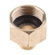 thumbnail image 3 of Conector adaptador de acoplamiento de manguera de latón giratorio para herramientas eléctricas de hidrolavadoras 22 mm de F a 14 mm M- plano, 3 of 8