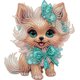 thumbnail image 1 of Pintura De Diamante 5D DIY Taladro Parcial En Forma Especial Exquisito Kit De Perro 30x30cm, 1 of 9