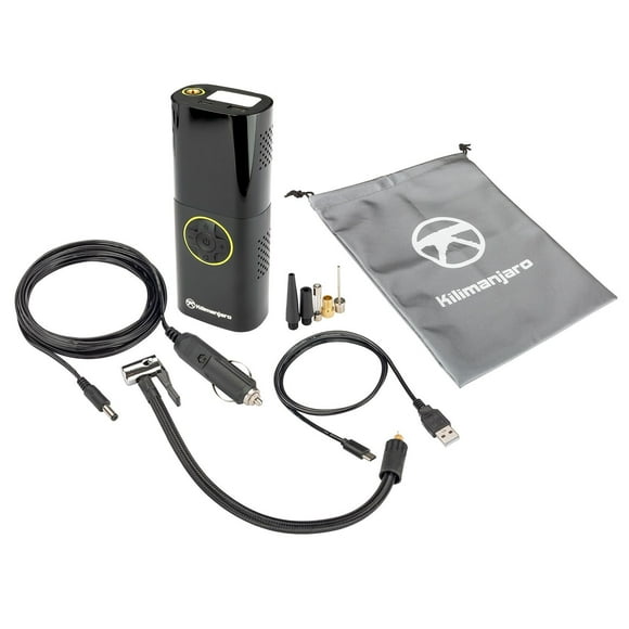 Kilimanjaro 12V Cordless Tire Inflator, 0.67 CFM