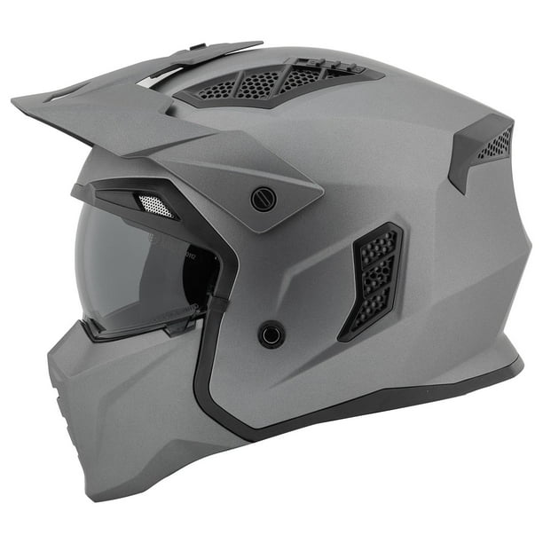 Casco Integral / Abierto Joe Rocket RKT 260 Street Fighter Gris Mate gris M