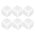 thumbnail image 2 of Blank  Set DIY Plastic Hexahedral Cubes For Classroom Board Game Math Teaching Party Fun, 2 of 8
