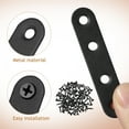 thumbnail image 3 of 32 Pcs Flat Brace Brackets Stainless Steel Corner Brackets For Wood Mending Plate Metal Fixing Braces For Repair And Mending, 3 of 8