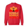 thumbnail image 1 of Awkward Styles Thanksgiving Crewneck Gobble Turkey Sweatshirts, 1 of 5