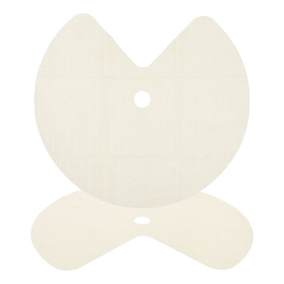 ULTNICE Susan Shelf Liner Shelf Liner Beige PVC 2Pcs Nonslip