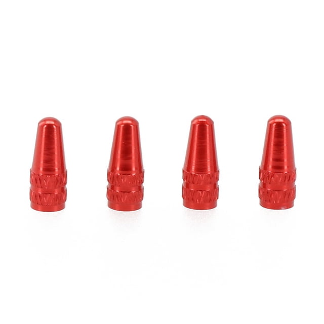 4 Pcs Bike Aluminum Bicycle Tire Valve Cap MTB Road Inner Tube Valve Cover AV/FV
