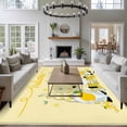 thumbnail image 3 of Lemon Summer 5x7 Area Rugs for Living Room, Gonome Non Slip Floor Mat Washable Low-Profile Indoor Carpet for Bedroom, Dining Room, Bathroom, 3 of 9