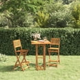 thumbnail image 1 of vidaXL Bistro Table 75x75x110 cm Solid Wood Acacia, 1 of 5