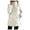 White, variant on Women's Long Warm Down Jacket Winter Coat Thick Oversized Stand Collar Windproof Insulated Outerwear