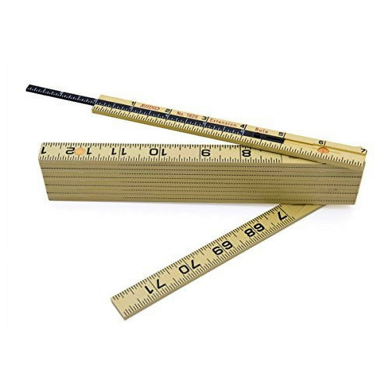 288 Packs Wooden Rulers, 6 inch Double Sided Wood School Ruler for Home, Student, Office Use, 2 Scale,by, GNIEMCKIN.