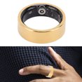 thumbnail image 1 of Anillo De Salud Inteligente, Cómodo Control De Gestos, Ligero, De Acero Inoxidable, Anillo De Seguimiento De Actividad Física De Alta Precisión, IP68 A Prueba De Agua Para, 1 of 7