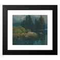 thumbnail image 2 of Ľudovít Čordák 17x15 Black Modern Framed Museum Art Print Titled - Landscape (1925-1930), 2 of 5