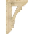 thumbnail image 3 of Ekena Millwork 6"W x 22"D x 34"H Merced Slat Rough Sawn Bracket, Douglas Fir, 3 of 4
