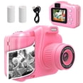 thumbnail image 1 of Cámara para niños 1080P Cámara de pantalla de 2,8 pulgadas Cámara para niños con tarjeta SD de 32 GB Cámara digital para selfies Cámara para niños de 3 a 12 años Niños y niñas Juguetes de, 1 of 5