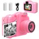 thumbnail image 1 of Cámara para niños 1080P Cámara de pantalla de 2,8 pulgadas Cámara para niños con tarjeta SD de 32 GB Cámara digital para selfies Cámara para niños de 3 a 12 años Niños y niñas Juguetes de, 1 of 5