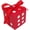 Red, variant on Yvsxxv Black Casino Dice Treat Gift Box, Party Favor Candy Packaging, 50 Pcs