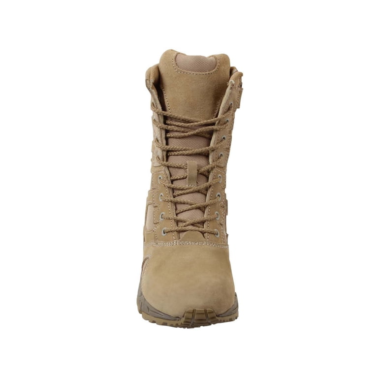 Rothco Forced Entry Deployment Boots With Side Zipper - 8 Inch