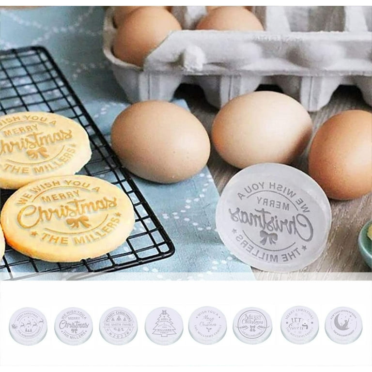 Dengmore Christmas Cookie Moulds Classic Hand Pie Molds Wooden Mold  Gingerbread Cottage Pie Christmas Dough Presser Pocket Pie Molds Christmas  Baking