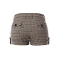 thumbnail image 4 of Made by Olivia Women's Millennium Stretch Plaid Shorts, 4 of 7