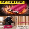 thumbnail image 4 of Energeaster 10/3 NM-B Pink Cu Electrical Wire, 50 ft Length 600V with Ground, UL Listed, Heavy-Duty PVC Insulated Cable for Residential Indoor Wiring, 4 of 8