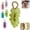 Green (asmine scent), variant on Grapes Soap on a Rope, Soap Grapes on a Rope – Handmade Grapes Cluster Shaped Soaps with Rope for Shower Hanging, Bathroom Kitchen Decor, Grape Scented