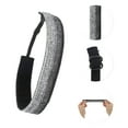 thumbnail image 3 of Unique Bargains 1 Pc Non Slip Headband Dance Shining Headband for Sport Black White, 3 of 6