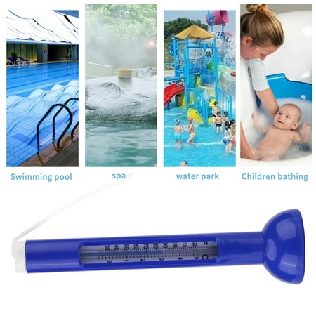Ejoyous Floating Swimming Pool Spa Hot Tub Bath Temperature Thermometer With String,Floating Thermometer ,Sauna