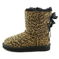thumbnail image 2 of Ugg Kids Bailey Bow Leopard Boots Chestnut, 2 of 5