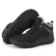 thumbnail image 3 of Botas de felpa de invierno, zapatos cálidos de piel, antideslizantes, con punta ancha, zapatos descalzos, zapatos impermeables de Trekking al aire libre para viajes y escalada, 3 of 9