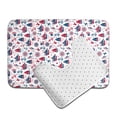 thumbnail image 6 of Yiaed Happy Columbus Day Print Bathroom Mat Set 2 Pieces Mat Anti-Skid Pad Ultra Soft and Absorbent Bathroom Bath Mat Contour Bath Rugs for Toilet Base, 6 of 6