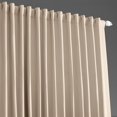 thumbnail image 3 of Half Price Drapes Eggnog Extra Wide Room Darkening Curtains (1 Panel), 100W X 120L, 3 of 6