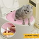 thumbnail image 5 of Methold Kit de entrenamiento para gatos reutilizable con tapa desmontable y ventosas de PP para la higiene del hogar. Sistemas de eliminación de arena para gatos amarillo, 5 of 6