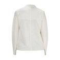 thumbnail image 2 of Majestic Filatures Women's Raw-Edge Linen Blazer Sz 1 White, 2 of 3