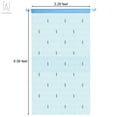 thumbnail image 5 of Gustave 39"x78" String Door Curtain Beads Crystal Tassel Beaded Room Divider Screen Window Panels Home Decor, White, 5 of 10