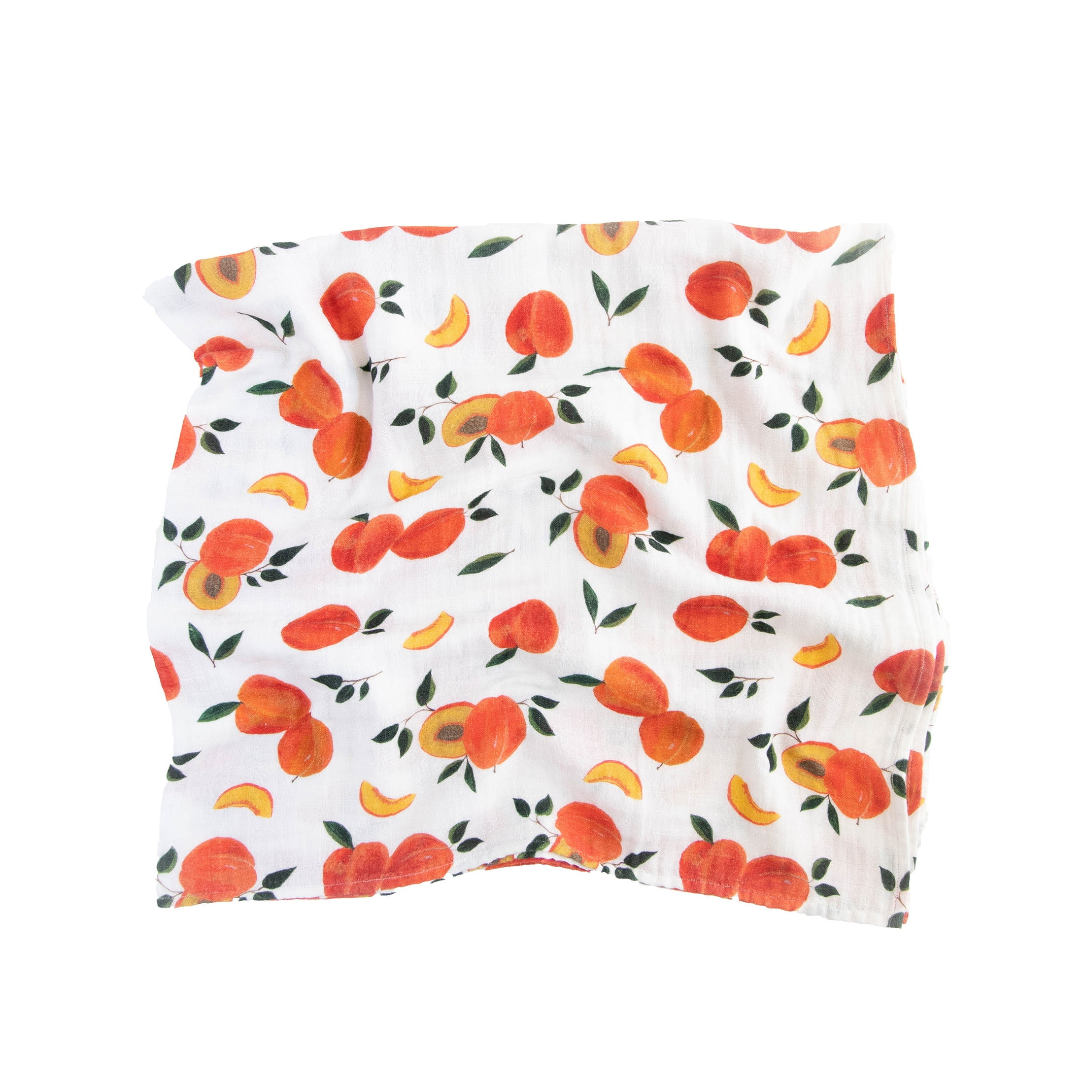 Red Rovr 100% Organic Cotton Muslin Infant Swaddle Blanket, Large, Unisex, Peachy
