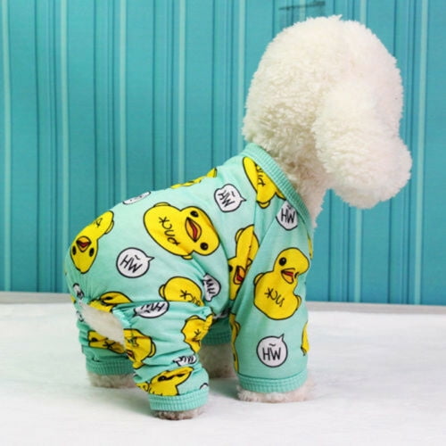 Handfly Dog Pajamas Jumpsuits Cotton Small Dogs Puppy Clothes Print Puppy Pajamas Jumpsuit Yorkie Chihuahua Clothes Pet Sleeping Suit Clothes for Small Dogs and Cats Clothes