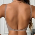 thumbnail image 4 of MEICHEN Trendy Solid Seamless Underwear Jelly Bras for Women Casual Push Up Full Coverage Bralettes Summer Fall Fashion Essentials Clothes, 4 of 7