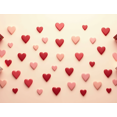 thumbnail image 4 of Valentine's Day Heart Love Backdrop Banner Romantic Flower Design Wedding Photo Props Party Decorations Background Event Display, 4 of 4