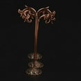 thumbnail image 4 of ziyahi 3x Iron T Bar Earring Necklace Jewelry Display Stand Rack Copper-Wave, 4 of 9