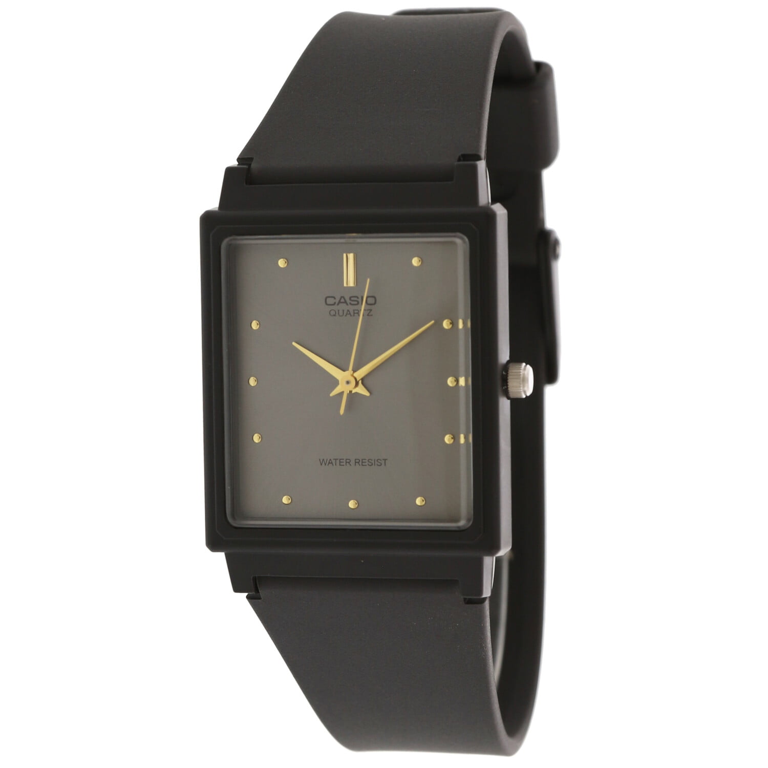 Casio - Men's Core MQ38-8A Black Resin Quartz Fashion Watch - Walmart ...