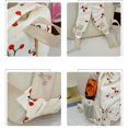 thumbnail image 6 of School Backpack Set for Girls Cute Strawberry Printed Multi Pockets Casual Daypack with Crossbody Bags and Pencil Case, 6 of 9