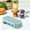 Green, variant on XMMSWDLA Mini Trays for Freezer s Moldes Home Made Ice Cream, Ice Stick, Small Quick Freezer, Ice Box, Ice Lattice, Ice Granulator Popsicle Molds for Toddlers Yellow