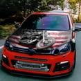thumbnail image 5 of Vintage American Flag Motorcycle & Car Vinyl Wrap - Heavy-Duty PVC Waterproof Self-Adhesive Scratch-Resistant Hood Sticker with Glossy Finish, Fit for Cars, Trucks, SUVs - Motorcycle-Themed Decoratio, 5 of 6