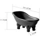 thumbnail image 2 of Jabonera de cerámica blanca con patas de garra para baño, ducha, jabonera decorativa, soporte de esponja, barra de ducha, bandeja de jabón, contenedor para baño, fregadero de cocina Xemadio CZJJ-ZH133-1, 2 of 5