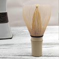 thumbnail image 3 of Japanese Matcha Whisk Traditional Bamboo Chasen for Preparing Matcha Tea, Tea Ceremony Tool with Natural Handle, 3 of 4