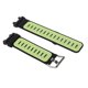 thumbnail image 3 of Correa de reloj de silicona suave, accesorio de repuesto ajustable para reloj inteligente Amazfit T Rex 2, negro y verde, 3 of 5