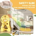 thumbnail image 5 of Kids Slides Qaba Toddler Slide, 3 in 1 Slide for Kids Ages 1-3 Years, Indoor Slide with Basketball Hoop, Climber, Duck Pattern, Yellow,Outdoor Kids Slides, 5 of 10
